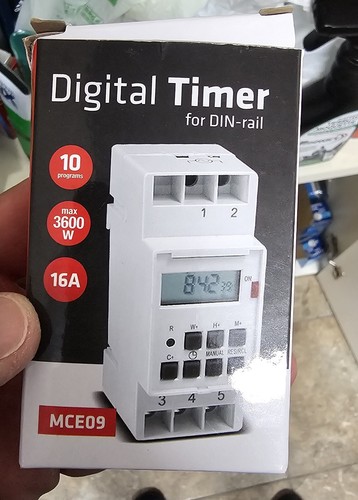Timer temporizzatore digitale - temporizzatore,
